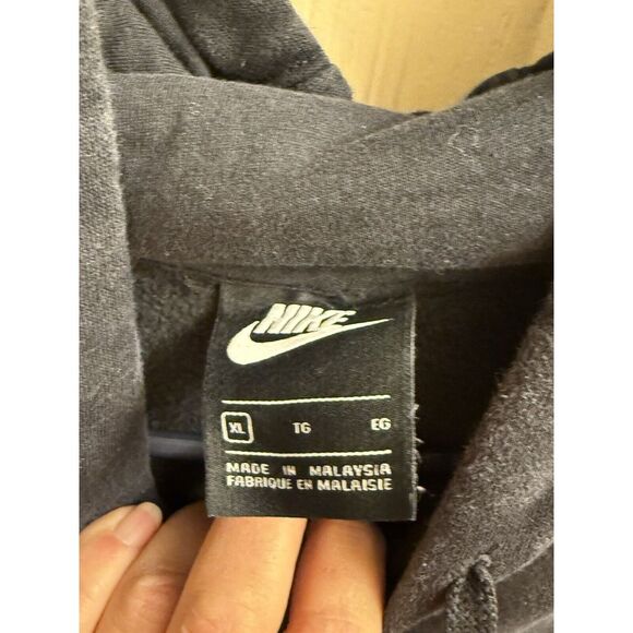 Nike University High School Tennis Black‎ Hoodie XL - Picture 3 of 5